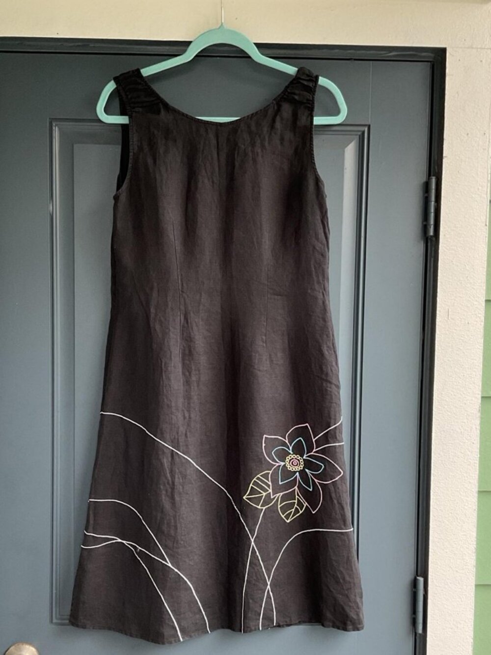 Buckley Black sleeveless dress